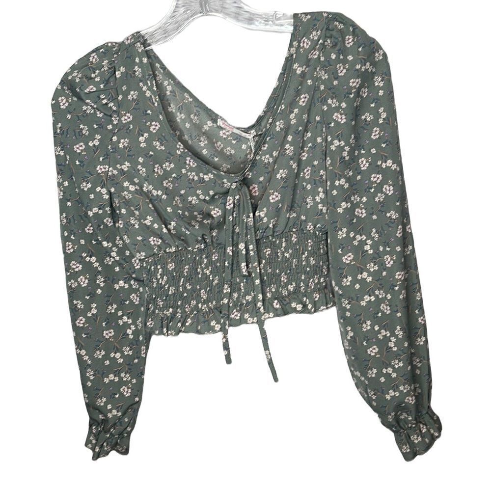 Romwe Ditsy Floral Crop Top. Size XS. New!